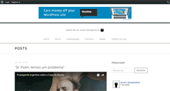 Desktop Screenshot of jovemsoropositivo.com