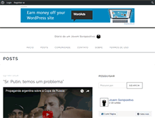 Tablet Screenshot of jovemsoropositivo.com